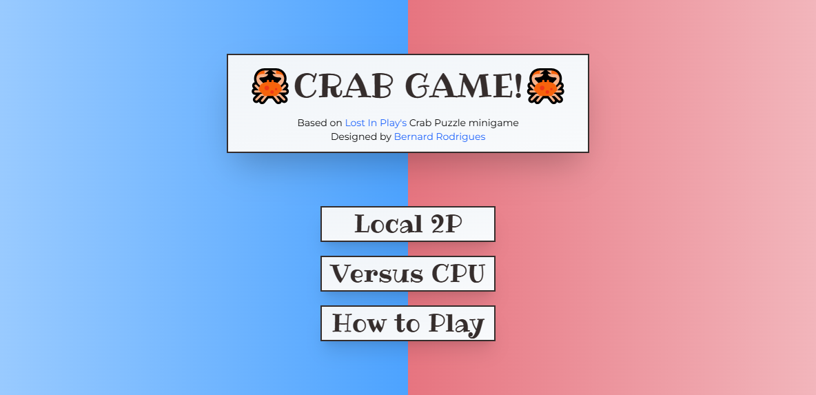 Crab Game screenshot
